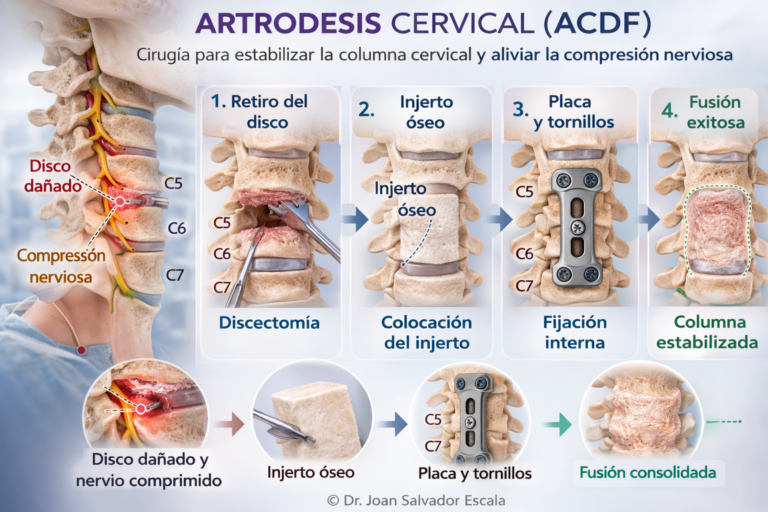 ARTRODESIS CERVICAL (ACDF) artrodesis cervical (acdf)