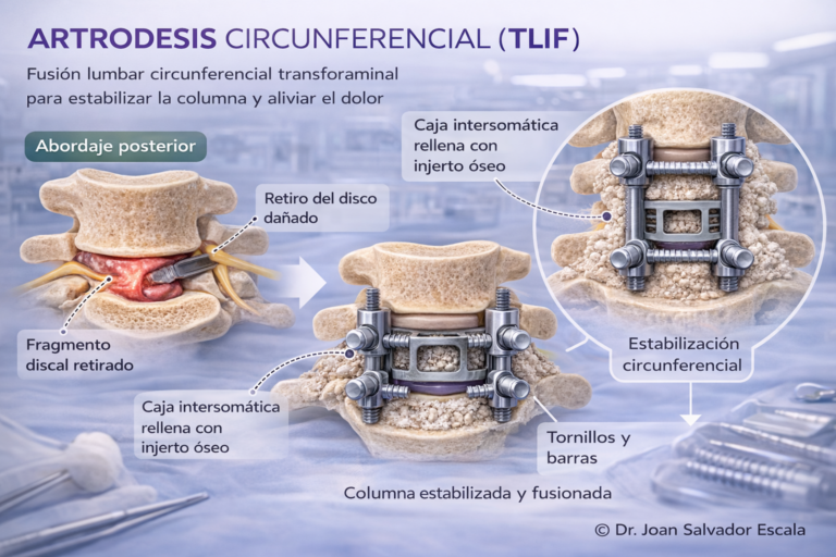 ARTRODESIS CIRCUNFERENCIAL (TLIF) artrodesis circunferencial (tlif)