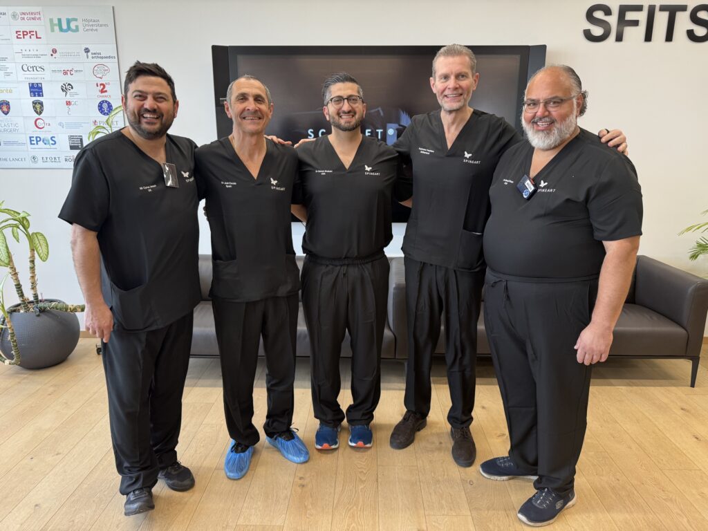 Éxito rotundo en el curso internacional "Advanced Techniques in Cervical Spine Surgery" en Ginebra whatsapp image 2026 04 01 at 22.20.05